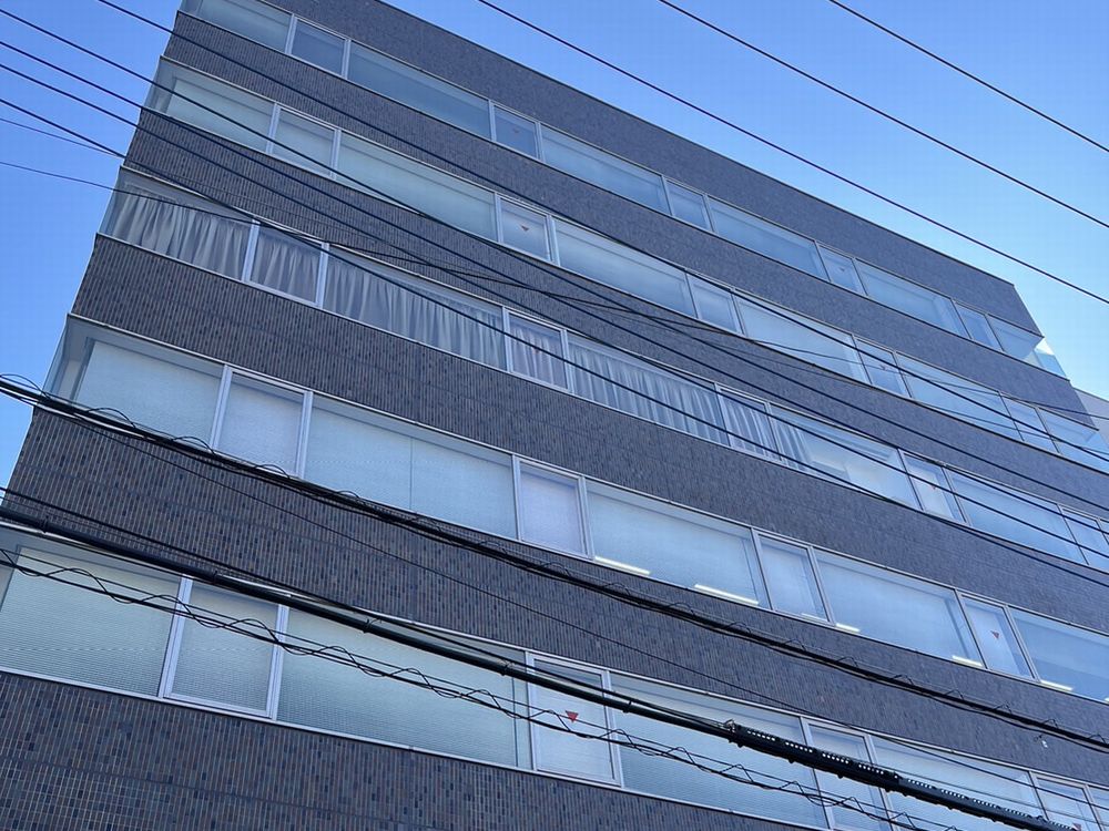 足場&ロープアクセス工事｜外壁改修工事｜東京都渋谷区｜Mビル