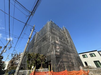 東京都杉並区　足場架設工事