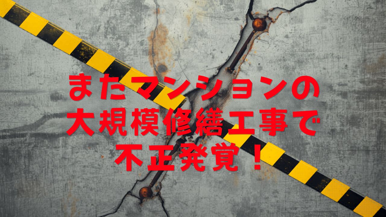 【発覚】都内タワマン修繕で利益相反取引が発生！
