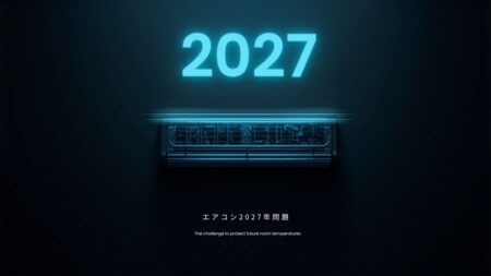 エアコンの規制が2027年より厳しくなります。