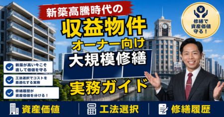 新築マンション高騰時代の大規模修繕と資産価値 収益物件オーナー・管理組合向け実務ガイド